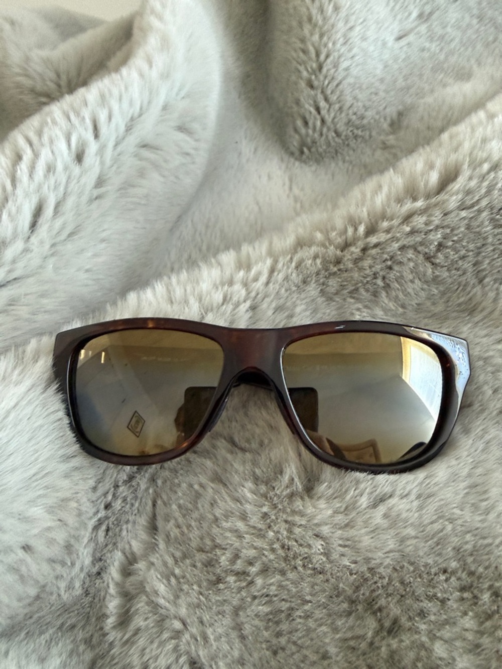 Maui Jim Tortoiseshell Sunglasses with Brown Lenses